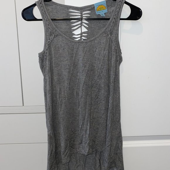 C&C California Grey Tank Top - Picture 1 of 2